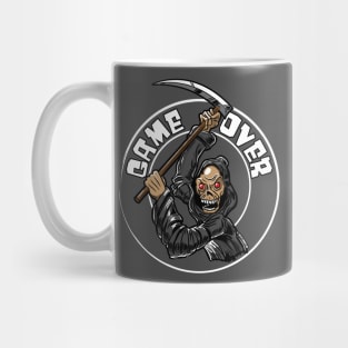 Grim Reaper Game Over Mug